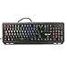 Produktbild Mechanische tastatur, MECO Gaming Tastatur Key-Click Tasten, RGB, Ergonomischen Design, QWERTZ-Layout, 100% Wasserdicht, 105 Tasten Anti-Ghosting, Macro Recorder Mechaniche Tastatur