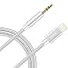 Produktbild iPhone 8 Auto AUX Audio Kabel, vimvip [90/1 m] Nylon geflochten Lightning auf 3,5-mm-Audio Kabel Stecker auf Stecker AUX Adapter cable-compatible mit IOS 11 iPhone 8/8 Plus auf Home/Auto-Stereoanlagen