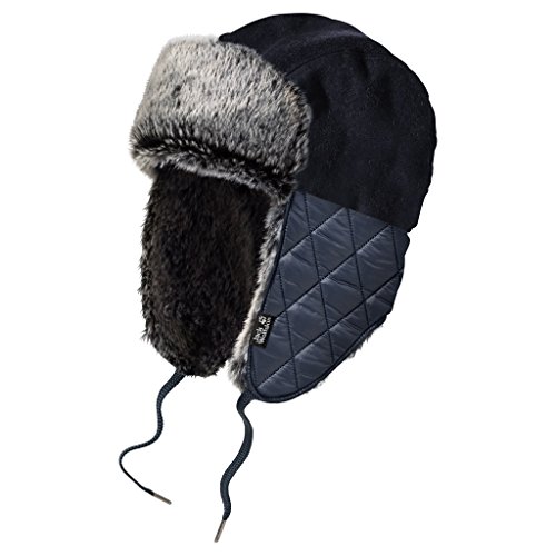 Preisvergleich Produktbild JACK WOLFSKIN Mütze STORMLOCK RICHMOND SHAPKA, night blue, M, 1906171-1010003