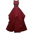 TILISM Net Wedding Maxi Dress for Women