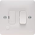 Hager 13A Switched Fused Connection Unit (FCU) with Flex Outlet - Sollysta Range