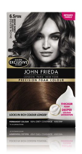 John Frieda Precision Foam Colour Salon Blends 6.5PBN Lightest Cool Almond Brown