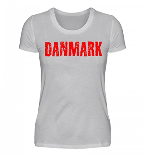 Hochwertiges Damenshirt – Dänemark Danmark Sport Fußball Fan Design