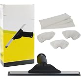 Ticimark Cam Silme Aparatı ve Mikrofiber Bez Seti, Karcher SC1 SC2 SC3 SC4 SC5 ile Uyumlu, Toplam 7 Par&ccedil;a