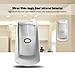Produktbild Lorenlli Tragbare Outdoor Wireless Dual Infrarot Mikrowelle Filter Bewegungsmelder Sensor Geringer Verbrauch für Home Security Fit CT70S