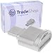 Produktbild Trade-Shop USB 3.1 Typ C Micro SD Card Reader Karten Leser Lesegerät Kartenleser OTG Adapter für Huawei Honor 8 Premium Pro Honor Note 8 Mate 10 9 Nexus 6P Nova 2 P10 P9