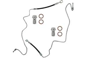 ATEC Germany 2x tubo freno posteriore lunghezza 805 mm