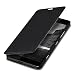 Produktbild kwmobile Flip Case Hülle für Microsoft Lumia 950 - Aufklappbare Schutzhülle Tasche im Flip Cover Style in Schwarz