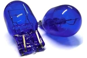 BLUETECH Set di 2 lampadine W21W T20 12 V 21 W blu originali, senza errori Canbus