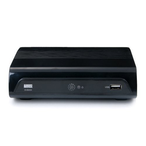 Price comparison product image HD Freeview Set Top Box – August DVB400 - Watch,  Record