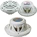 Price comparison product image COUPLE OF LOUDSPEAKERS IN 2 STREETS PYLE PLMRX67 WHITE 500 WATT MAX 16,5 CM 6.5" IMPERMEABLE RESISTANT TO THE WATER EXCELLENT FOR SWIMMING POOL BOAT RAFT OR LOCAL TO THE OPEN RESTAURANT PIZZERIA HOTEL CAFE PUB DISK DJ