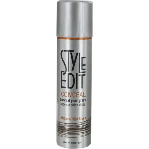 Style Edit Conceal Your Grays-Medium/Light Brown 2 Oz