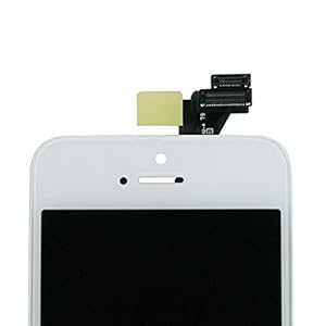SANKA Schermo Display LCD Assembly Digitizer Sostituzione Schermo per iPhone 5S-Bianca - immagine 7