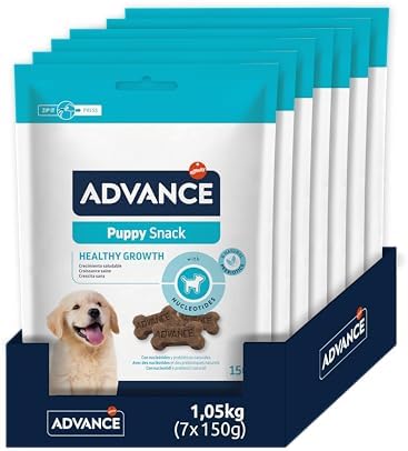 ADVANCE Snacks - Puppy Snack - Snack per Cucciolo - Confezione 7 x 150gr - Total 1050gr