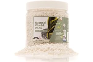 EASIHOLD Natural World Rock Plant Topper Stones - Beautiful Natural Stones | 2kg | 5mm Diameter | Perfect for Plant Pots Inside & Out | For Home, Garden, Plant Pots & (Blanco Marble)