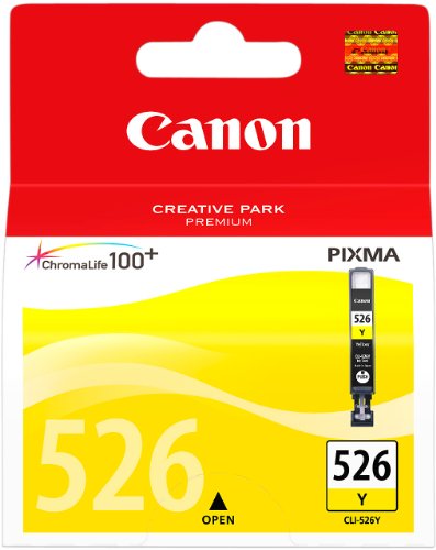 Canon CLI-526 Y Tintenpatrone 9ml, gelb - 3