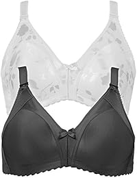 Naturana - Pack de 2 Sujetadores reductores para Mujer 5063 & 5363