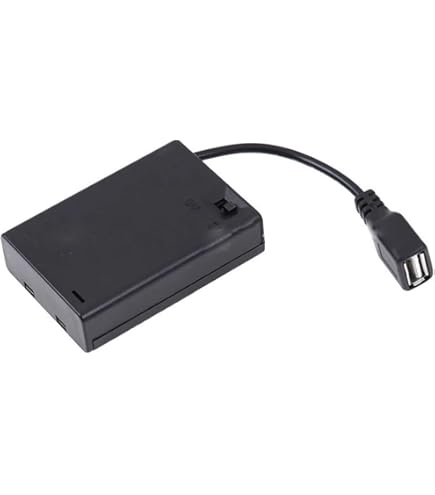 Supporto Per Batteria AA Scatola Per Batteria AA Con Fibbia Da 9 V Slot - Foto 9