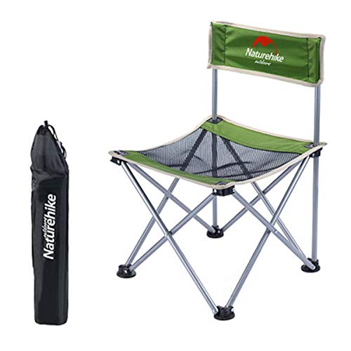 SUNCHI 150 kg/149,7 Kilogram Portable Pliante randonnée Chaise Pliable Camping en Plein air léger Chaises pour Chaise de Jardin pour la pêche Barbecue Pique-Nique