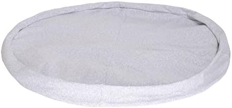MeowBaby Ball Pit Case Zip Cover Smooth Elastic EU, Grey