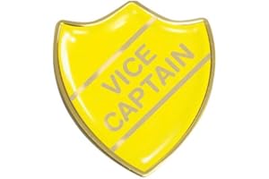CAPRICORNONE Vice Captain Gel Domed School Shield Badge
