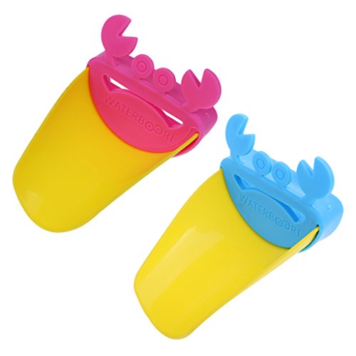 Preisvergleich Produktbild MagiDeal 2 Stück Wasserhahn Extender Für Kinderhandwasch
