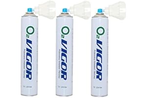 Elmar Oxygen 14L dans la boîte 3x o2 Embouchure Universelle 90% Pure Inhalable (3)