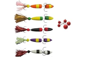 blntackle76 Juego de 5 mandalas de Behr que incluye cheburashka/balastos Set de Jenzi Top para lucioperca y lucio el arma secreta