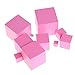 Produktbild JAGETRADE Montessori Sensorische Materialien Turm Familie Set Holz Bausteine Spielzeug Kid Pink