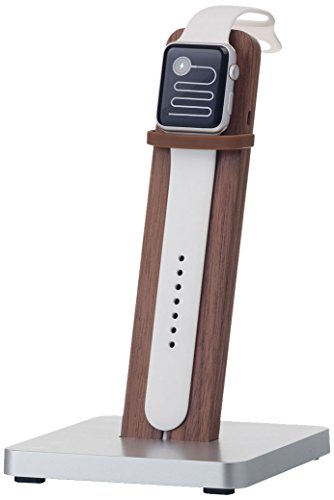 Preisvergleich Produktbild KMP Stand, Apple Watch, walnut