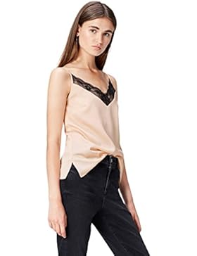 FIND Damen Top Lace Trim Cami 24723