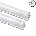 Produktbild [2er Pack zum Sparpreis] OUBO LED Leuchtstoffröhre komplett 60CM LED Tube T8 Röhre Leuchtstofflampe mit Fassung, 10 Watt, 750 Lumen, Warmweiß 3000K