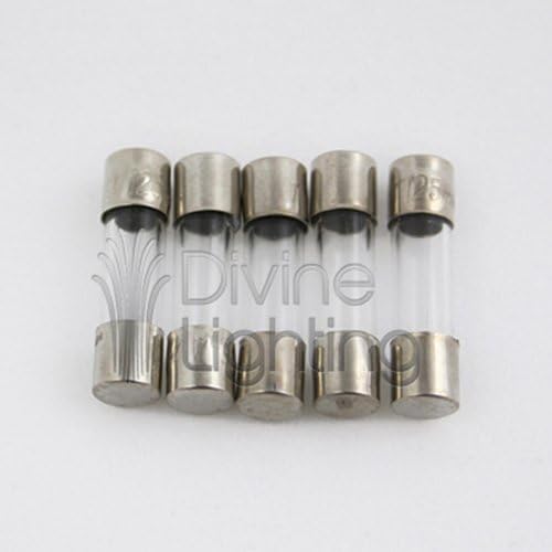 5 Qty. GMA 4A Fast-Blow Fuse 4 Amp 250v GMA4A, GMA4 by Divine Lighting