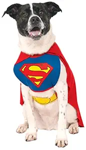 DC Comics Pet Costume, Superman, Small
