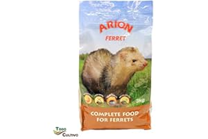 TODO CULTIVO Pienso Completo para Hurones Arion 3kg Hurones Mascotas como de Caza.