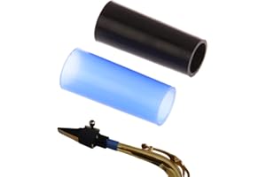 CCeCCe 2 Pack Alto Saxophone Neck Cork Sleeve Replacement Sax Bend Neck Joint Rubber Silicone Case Protector Instead of Cork Sheet for Instrument Accessories Sax Repair Parts