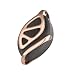 Produktbild Bellabeat Leaf Urban Gesundheit Wellness-Tracker Aktivitäten Schrittzähler Schlaf-Monitor Gesundheit Kalorienzähler Alarm für Frauen Design Schmuck, Rosegold-Schwarz