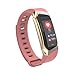 Produktbild Blut Sauerstoff und Dynamische Herzfrequenz Armband, yustar tft0.96 Farbe Touchscreen Blut Druck/atemfrequenz Überwachung Sport fahrleistung Tracker – Sleeping Kontrolle – Call erinnern – Smart Reminder M Rose Red & Gold