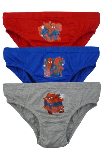 The Amazing Spiderman 3 Pack Boys Briefs/Pants - 2 - 3 Years