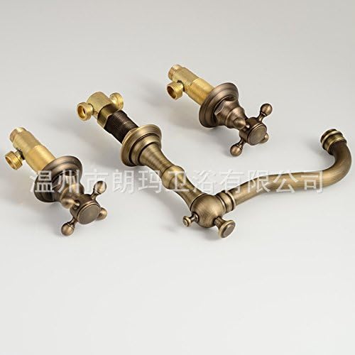 CNBBGJ European bathroom Cabinet vintage faucet lavatory faucet hot and cold