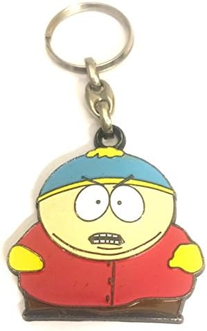 South Park Official Eric Cartman Angry Metal Key Ring Chain TV Cartoon Comedy