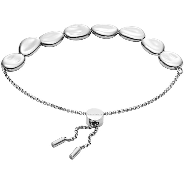Skagen Bracciale Bicolore In Acciaio Massiccio Kariana SKJ1704998 Lunghezza 17 Cm Donna 4064092190021