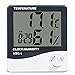Produktbild Feeyond Indoor-Multifunktions-LCD-Monitor, Elektronischer Temperatur- Und Luftfeuchtigkeitsmesser, Digitales Thermometer, Hygrometer, Wetterstation, Wecker, Htc-1-Präzision