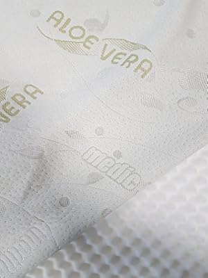 King of Dreams Sur-matelas 140x190 Hauteur 5 cm Mousse à Mémoire de Forme 55Kg/m3 Déhoussable (140_x_190_cm)