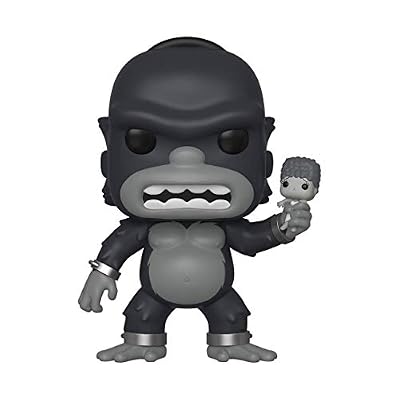 Funko- Pop Figurine en Vinyle: Animation: Simpsons-Homer Kong Collection, 39724, Multicolore