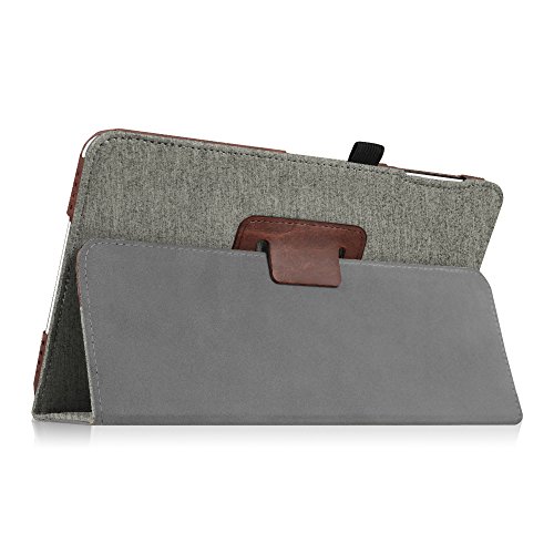 Fintie Samsung Galaxy Tab A 10.1 Hülle – Slim Fit Folio Kunstleder Schutzhülle Case Cover mit Auto Schlaf / Wach Funktion für Samsung Galaxy Tab A 10,1 Zoll T580N / T585N Tablet (2016 Version), Denim grau - 7