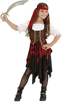 Widmann Déguisement pirate fille 8 à 10 ans