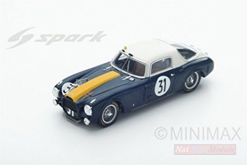 SPARK MODEL S4722 LANCIA D20 N.31 DNF LM 1953 ROBERT MANZON-LOUIS CHIRON 1:43