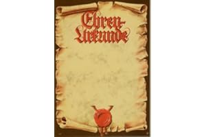 Albert Hoffmann Urkundenverlag Ehrenurkunden/DIN A4/ 122 / PC-Urkunden (170 g/m²) 10 Stk