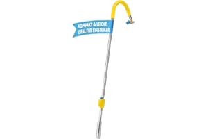 GLORIA Désherbeur thermique à gaz Thermoflamm bio Classic PLUS | Jusqu’à 1000 °C | Sans glyphosate | Jardin & terrasse | Allumage piézo | Sans cartouche de gaz